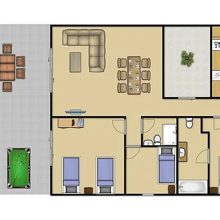 Playa Blanca Sleeps 5 With Pool Air Con And Wifi * 플라야블랑카